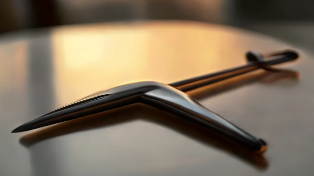 Satin Stake: Een glanzend materiaal gebruikt in mode en interieurontwerp.