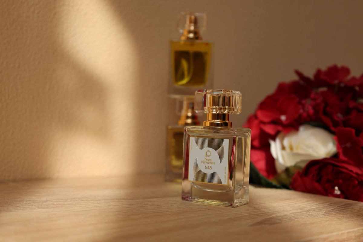 Batom de perfume com etiqueta