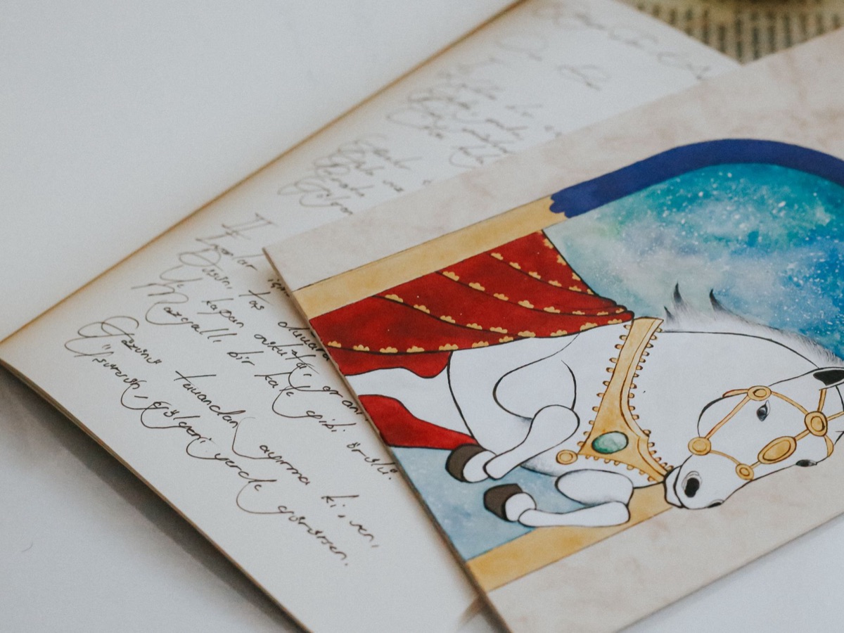 fiore di giao in antico manoscritto